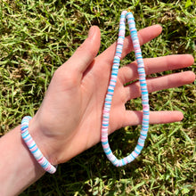 Load image into Gallery viewer, Cotton Candy Skies Necklace & Bracelet Set