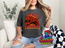 Load image into Gallery viewer, Firecats TShirt Design #5