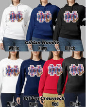 Load image into Gallery viewer, Heirloom Ruffle ND Griffins TShirt Design