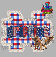 Load image into Gallery viewer, Heirloom Ruffle ND Griffins TShirt Design
