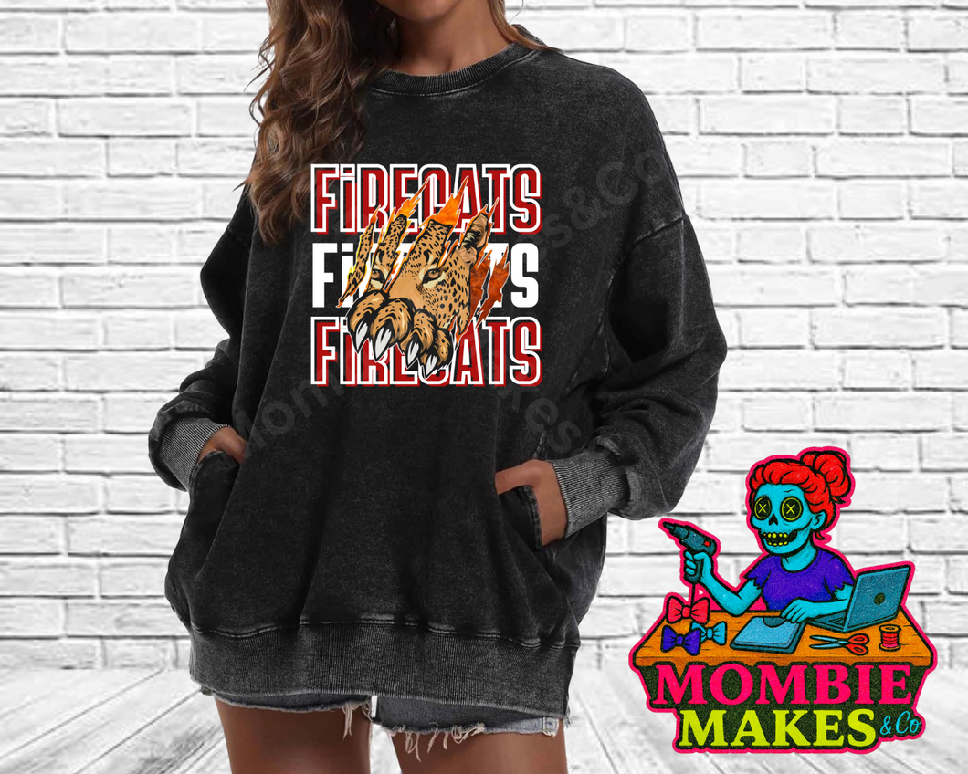Firecats Sweatshirt Design #1