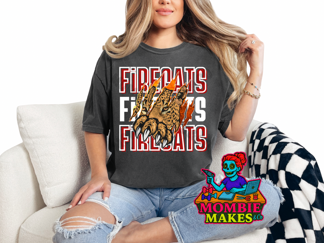 Firecats TShirt Design #2
