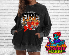 Load image into Gallery viewer, Firecats Sweatshirt Design #3

