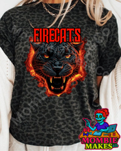 Load image into Gallery viewer, Firecats TShirt Design #8
