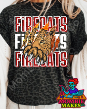 Load image into Gallery viewer, Firecats TShirt Design #2
