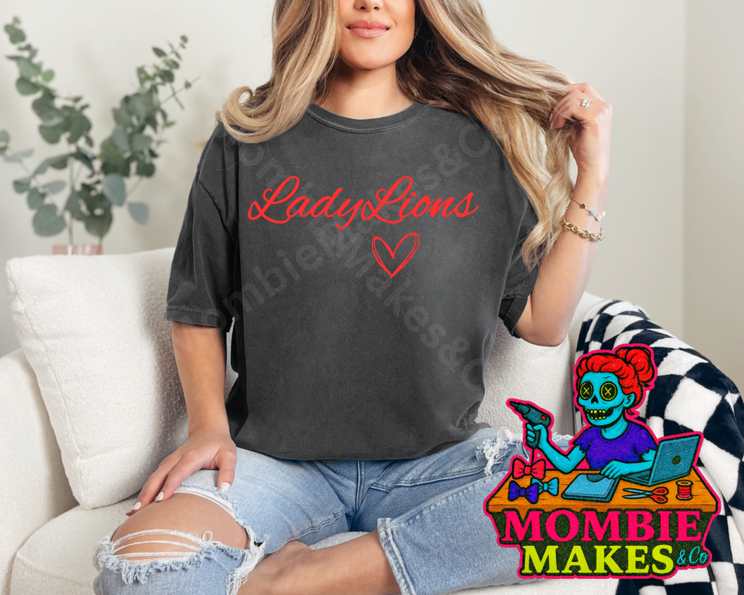 Lady Lions TShirt Design #1